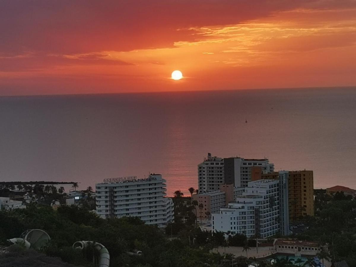 Los Cristianos Achacay Appartement Standing Vue Panoramique Buitenkant foto