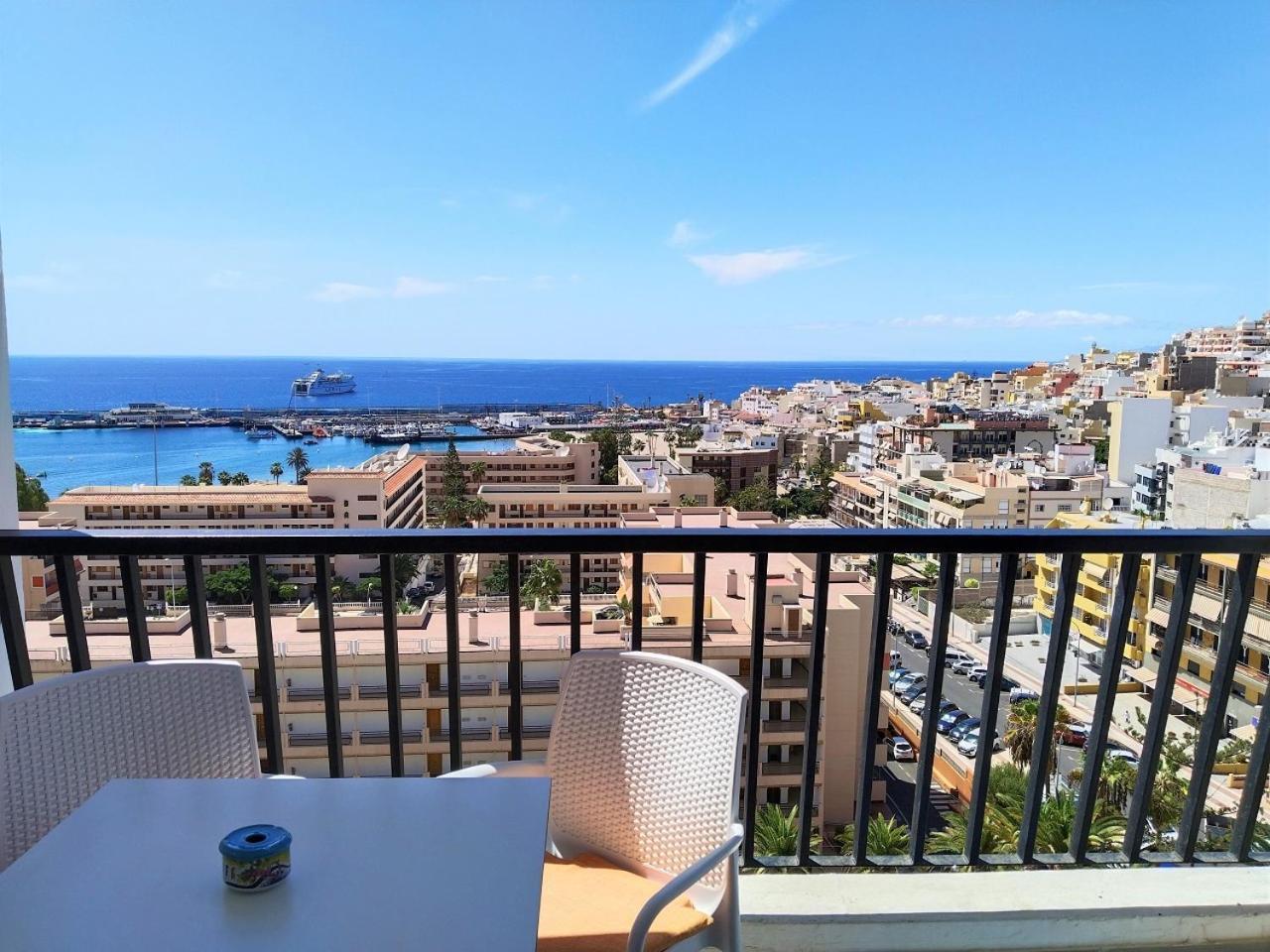 Los Cristianos Achacay Appartement Standing Vue Panoramique Buitenkant foto
